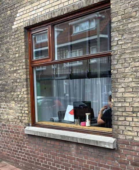 Oud raamkozijn - voor renovatie